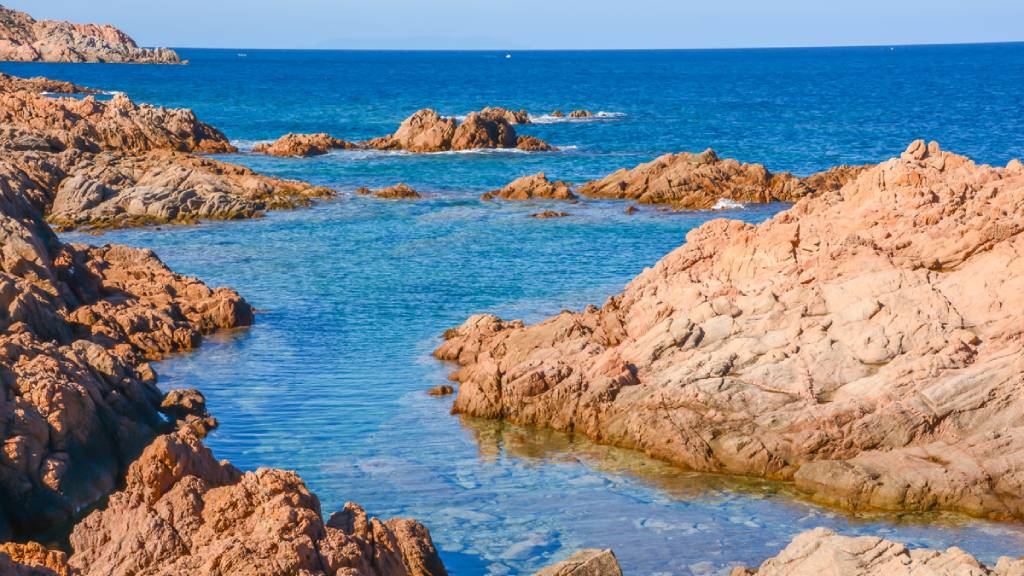 Costa Rossa beaches in Sardinia